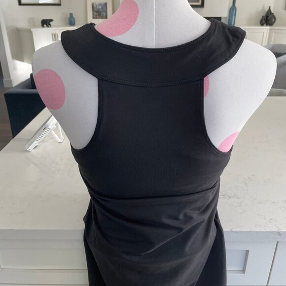 Soybu Sleeveless Fit and Flare Polyester Dress w Shelf Bra Black Sz S - Picture 5 of 8